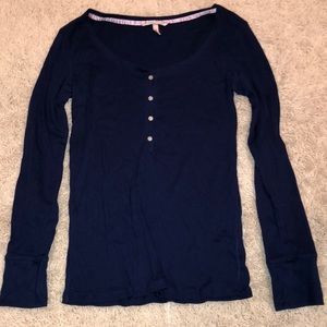 Long sleeve sleep shirt